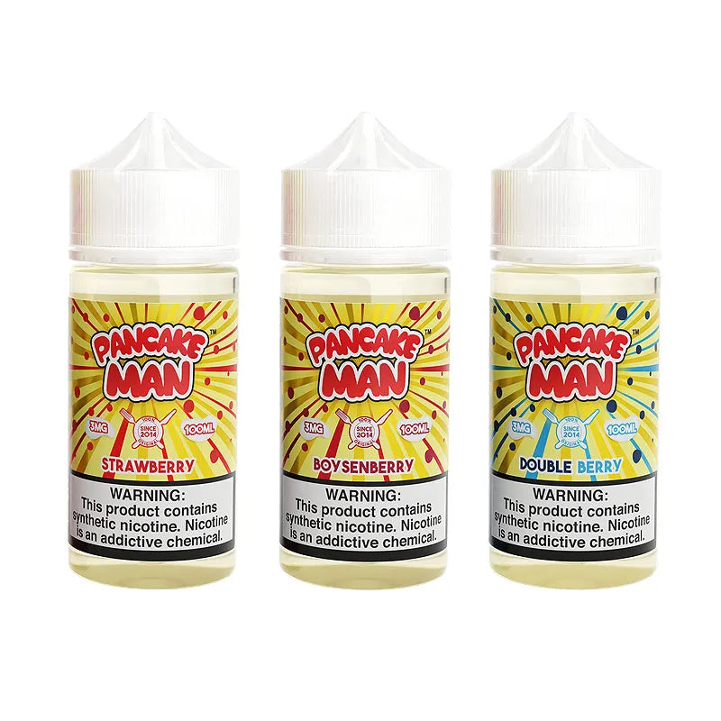 Pancake Man 100ml | Vape Breakfast Classics Shortfill | 80VG/20PG