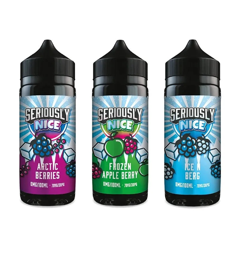 Doozy Seriously Nice 100ml - Premium Fruity Menthol E-Liquid 70VG/30PG | Sub-Ohm Vape Juice