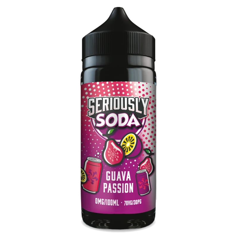 Doozy Seriously Soda 100ml E-Liquid | Premium Fizzy Soda Shortfill | 70/30 VG Sub-Ohm | 6 Authentic Flavours | UK Made