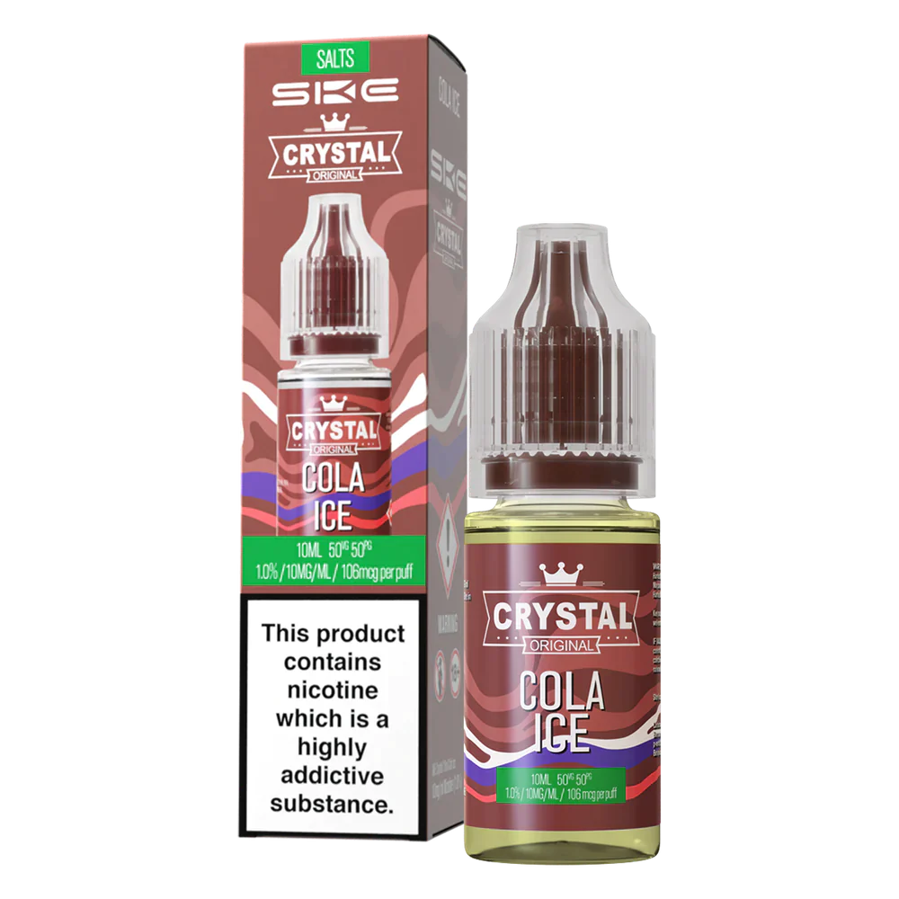 SKE Crystal Nic Salt New Edition 10ml | 50VG/50PG MTL Vaping