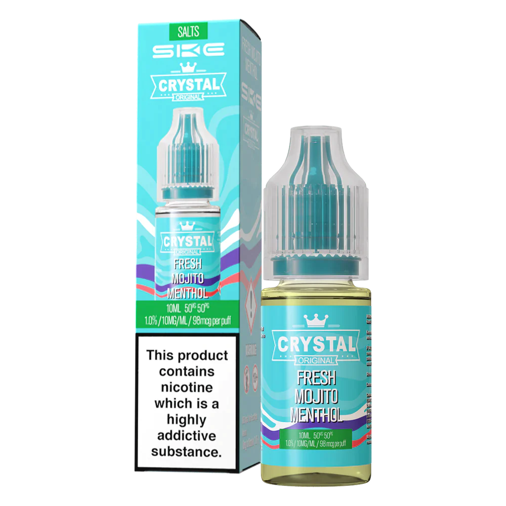 SKE Crystal Nic Salt New Edition 10ml | 50VG/50PG MTL Vaping