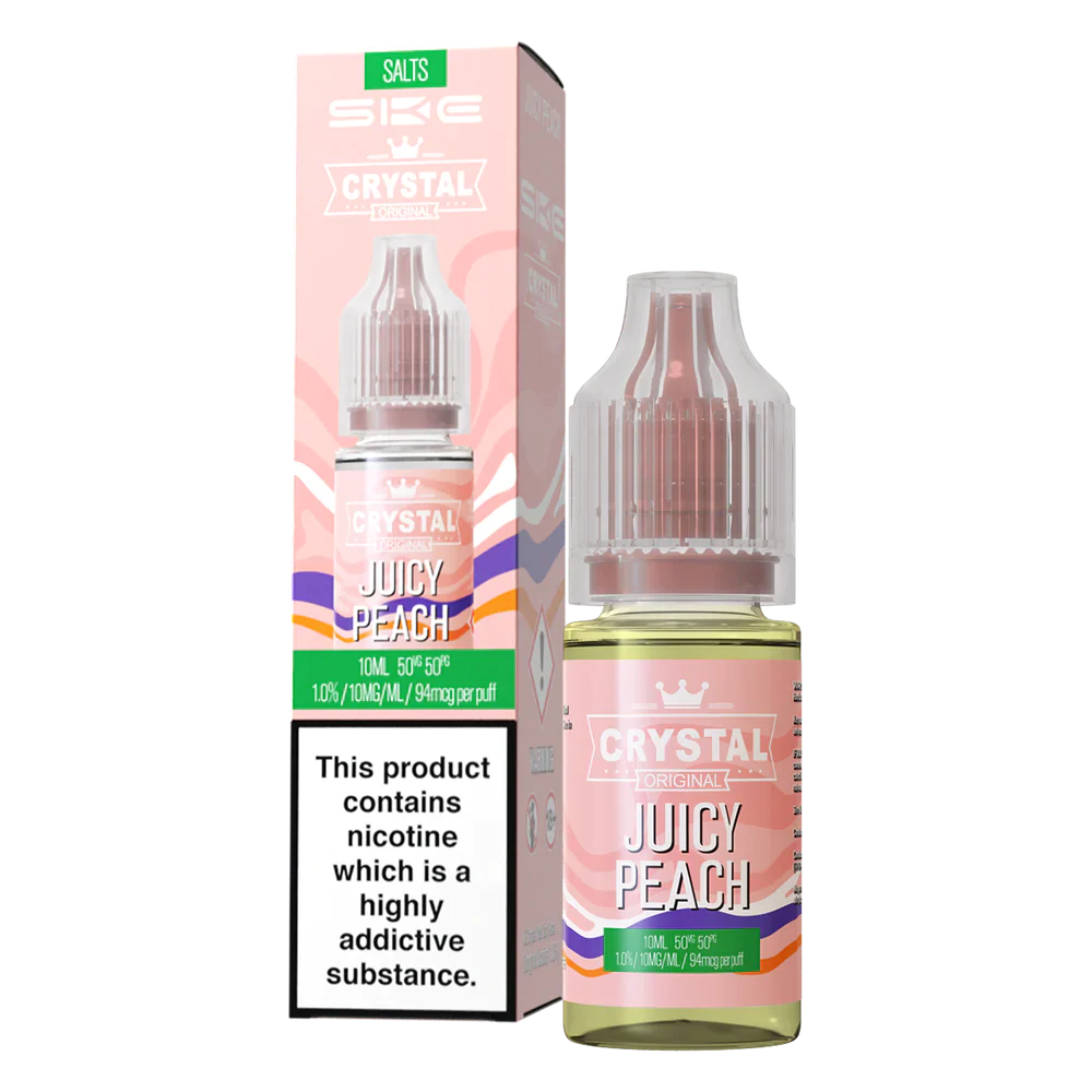 SKE Crystal Nic Salt New Edition 10ml | 50VG/50PG MTL Vaping