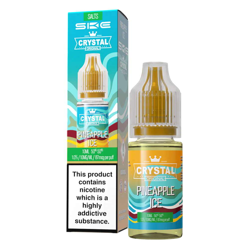 SKE Crystal Nic Salt New Edition 10ml | 50VG/50PG MTL Vaping