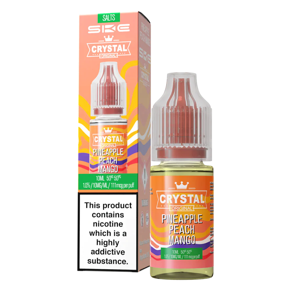 SKE Crystal Nic Salt New Edition 10ml | 50VG/50PG MTL Vaping