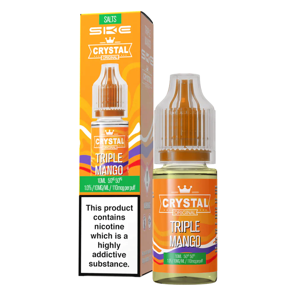 SKE Crystal Nic Salt New Edition 10ml | 50VG/50PG MTL Vaping