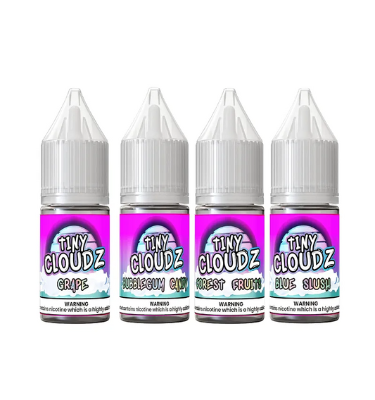 Tiny Cloudz Nic Salts Free Base: Premium Variety, Multiple Strengths
