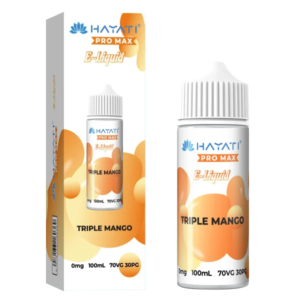 Hayati Pro 100ml 70/30 E-Liquid | 20+ Flavours