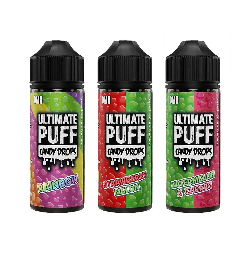 Ultimate Puff Candy Drops E-Liquid 100ml | Shortfill | 70VG/30PG Sub-Ohm Vaping
