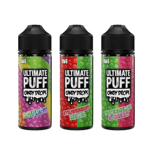 Ultimate Puff Candy Drops E-Liquid 100ml | Shortfill | 70VG/30PG Sub-Ohm Vaping
