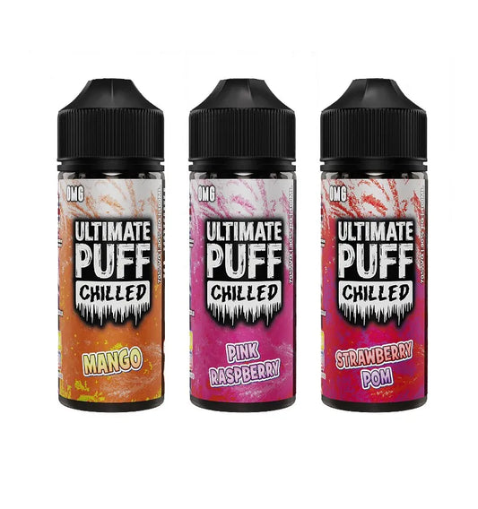 Ultimate Puff Chilled E-Liquid 100ml | Shortfill | 70VG/30PG Sub-Ohm Vaping