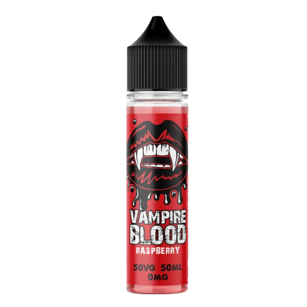 V Blood E Liquid 50ml | Shake & Vape | 50/50 VG MTL | 27 Authentic Flavours