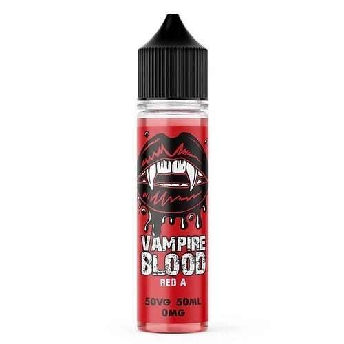V Blood E Liquid 50ml | Shake & Vape | 50/50 VG MTL | 27 Authentic Flavours