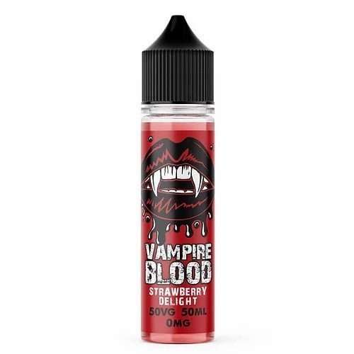V Blood E Liquid 50ml | Shake & Vape | 50/50 VG MTL | 27 Authentic Flavours