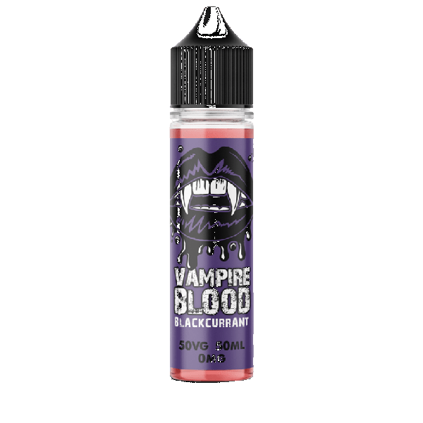 V Blood E Liquid 50ml | Shake & Vape | 50/50 VG MTL | 27 Authentic Flavours