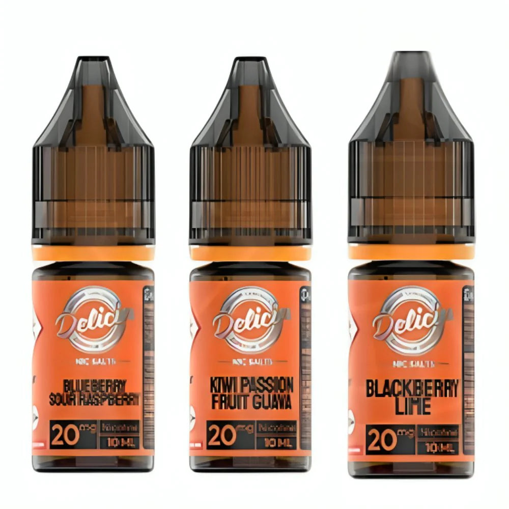 Vaporesso Deliciu Salts 10ml | Premium Natural Nic Salt Flavours | 50VG/50PG MTL Vaping