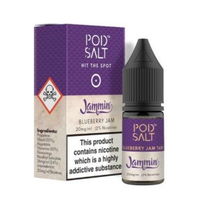 Picture of Fusions Blueberry Jam Tart by Pod Salt 10ml - 20mg
