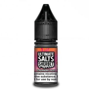 Ultimate Strawberry Laces Ultimate Salts 10mlPicture of Strawberry Laces Ultimate Salts Sherbet E-Liquid