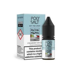 Picture of Fusions Strawberry Kiwi Ice by Pod Salt 10ml - 20mg