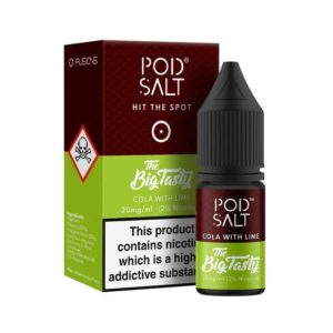 Picture of Fusions Cola & Lime by Pod Salt 10ml - 20mg