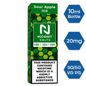 Nicohit Sour Apple Ice Nic Salts 10ml