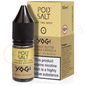 Picture of Fusions Yogi Peanut Butter by Pod Salt 10ml - 10mg